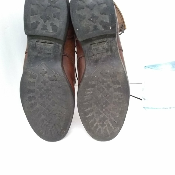 Durango Combat Boots Brown Leather Men's Loop Lace Up Size 13D - Picture 5 of 11